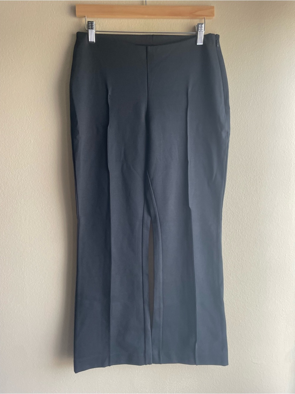 New Everlane Women Dream Kick Flare Black Pants Size Medium